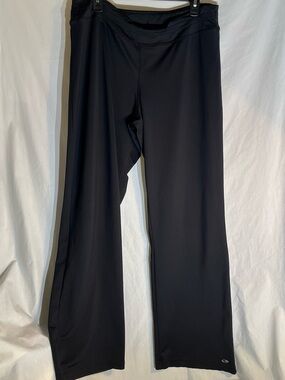 Champion Black Wide-Leg Sweatpants